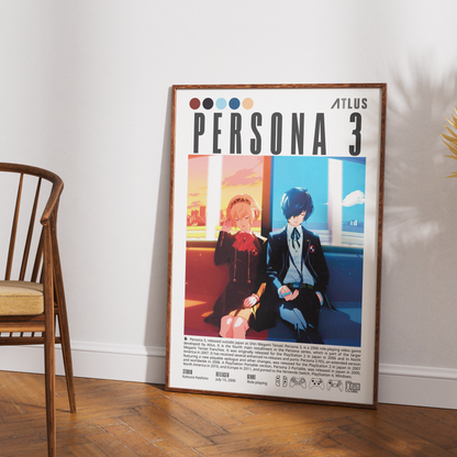 Persona 3 Video Game Poster