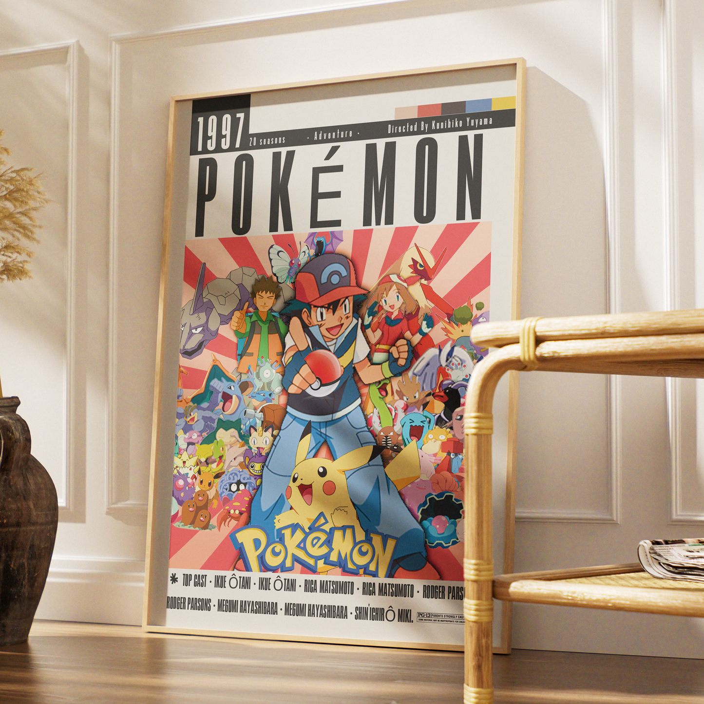Pokémon (1997) Anime Poster