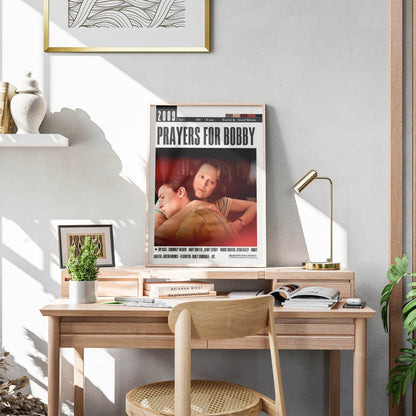 Prayers for Bobby 2009 LGBTQ+ drama film poster — Sigourney Weaver Mary Griffith Ryan Kelley Bobby religious family wall art print UK - 98types