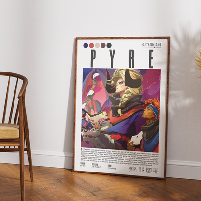 Pyre Video Game Poster