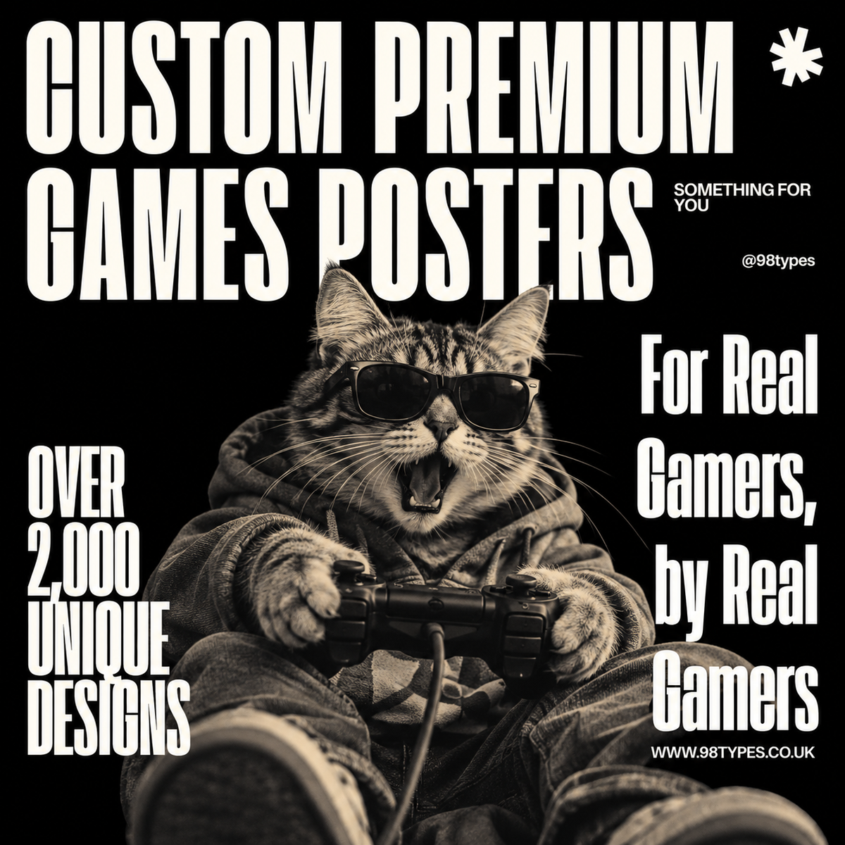 Customized Video Games Posters - 98 Types Studio