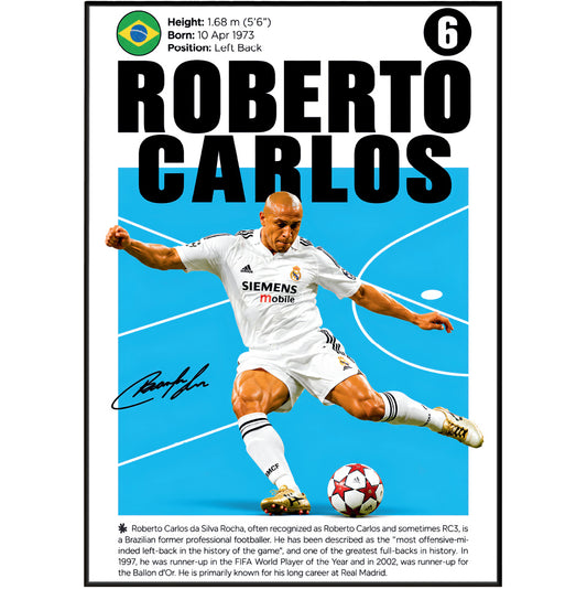 Roberto Carlos Poster poster print, view 2 – 98types
