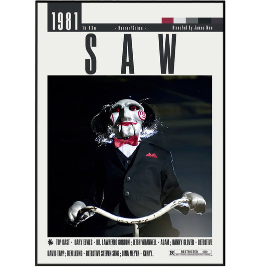 Saw Films Posters