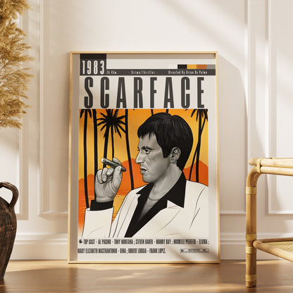 Scarface (1983) Movies Poster