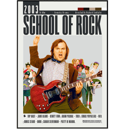 School of Rock (2003) Movie Poster