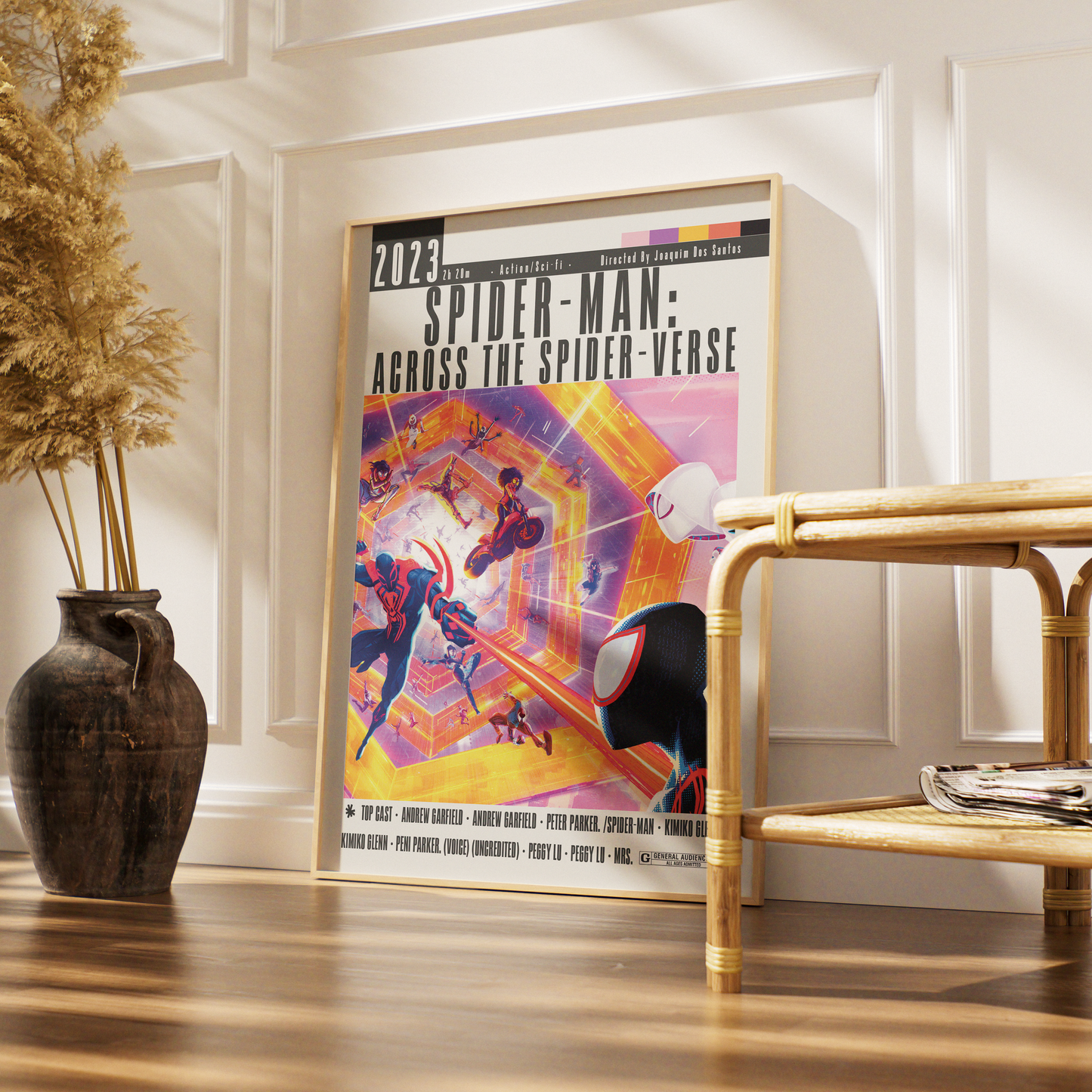 Spiderman Across the Spider-Verse (2023) Movies Poster