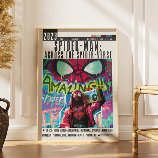 Spiderman Across the Spider-Verse (2023) Movies Posters