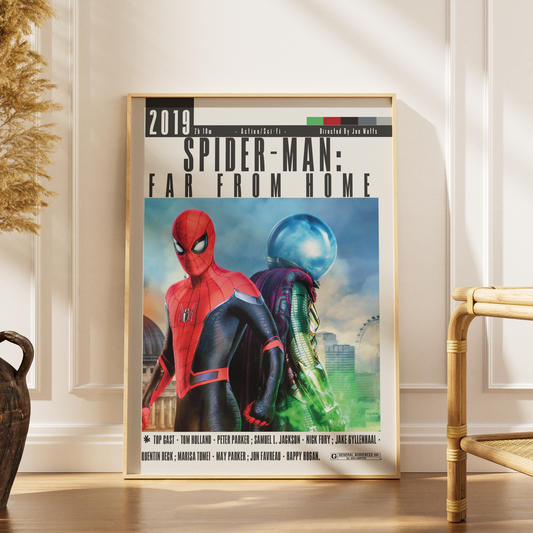 Spiderman Far From Home (2019) Movie Posters