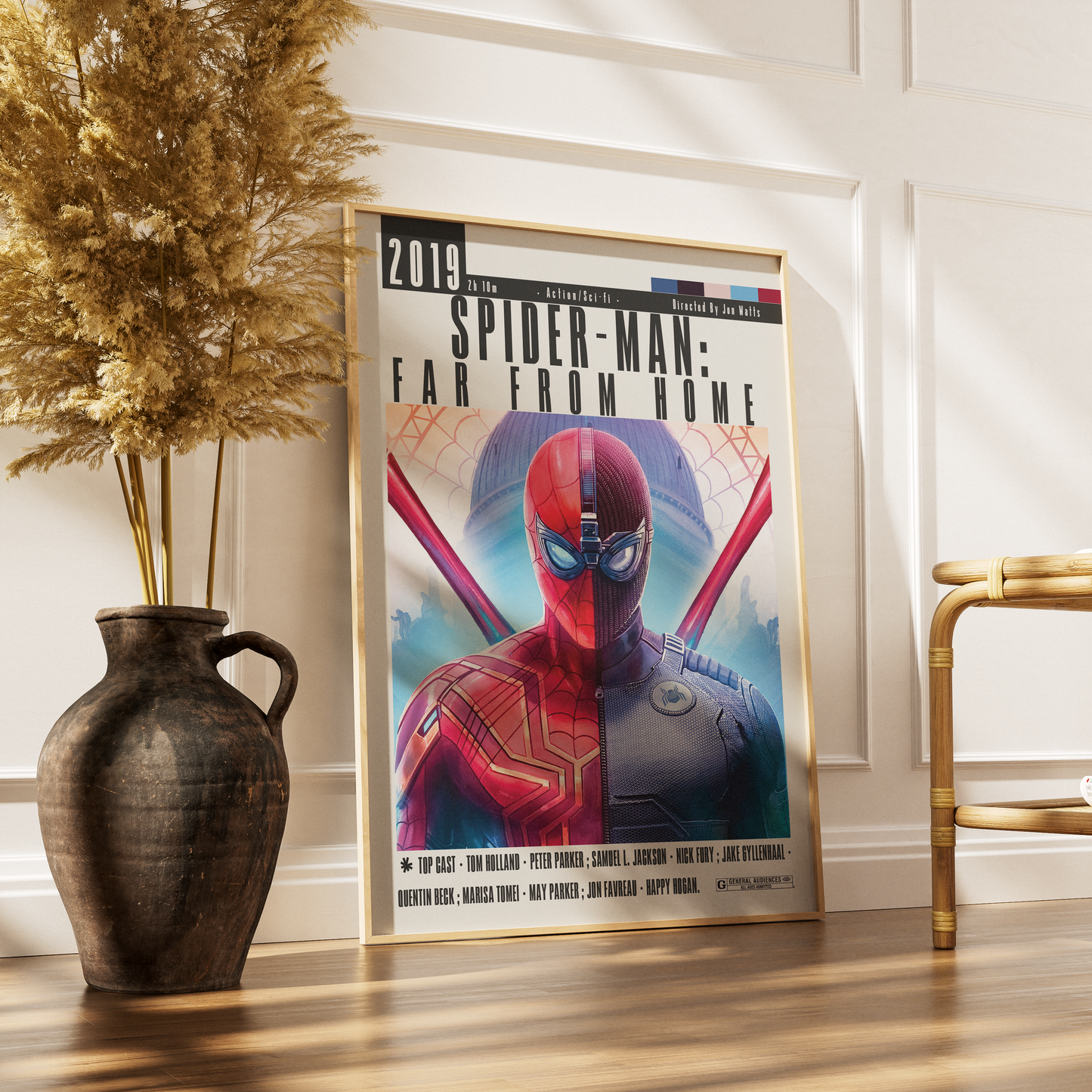 Spiderman Far From Home (2019) Movies Poster