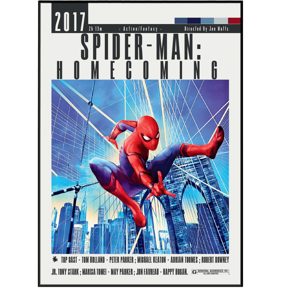 Spider-Man: Homecoming (2017) Movie Poster