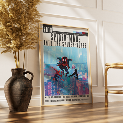 Spider-Verse 2018 Movie Poster
