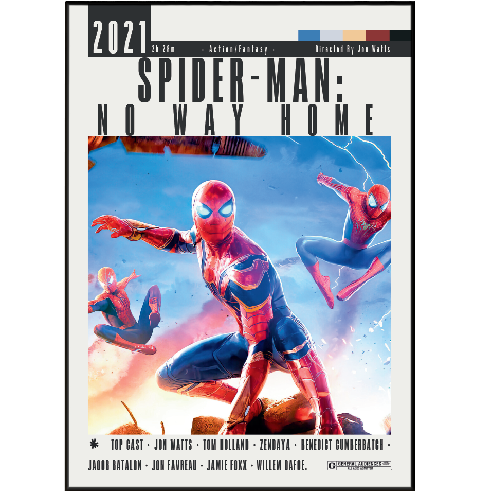 Spider-Man: No Way Home 2021 Movie Posters