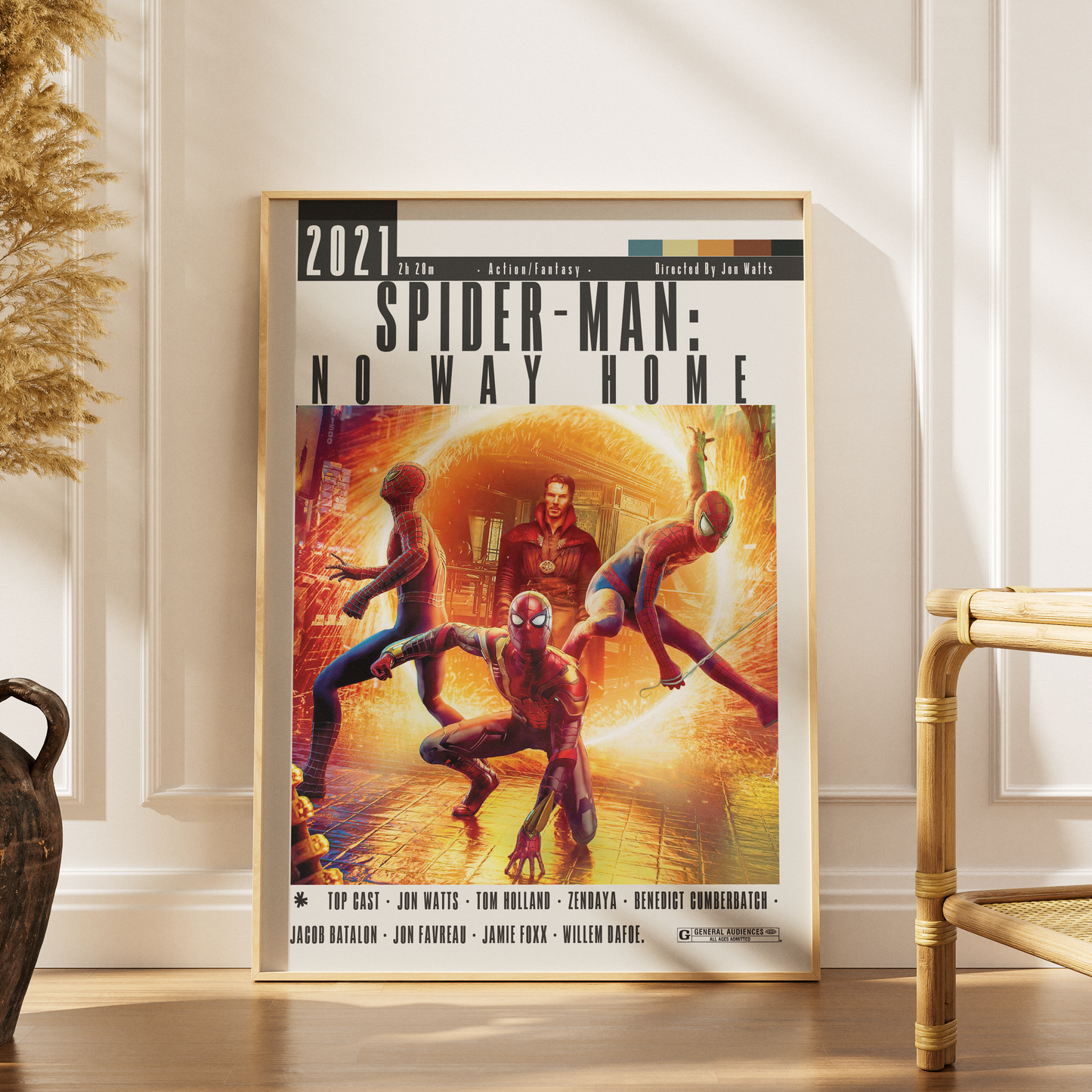 Spider-Man: No Way Home 2021 Movie Poster