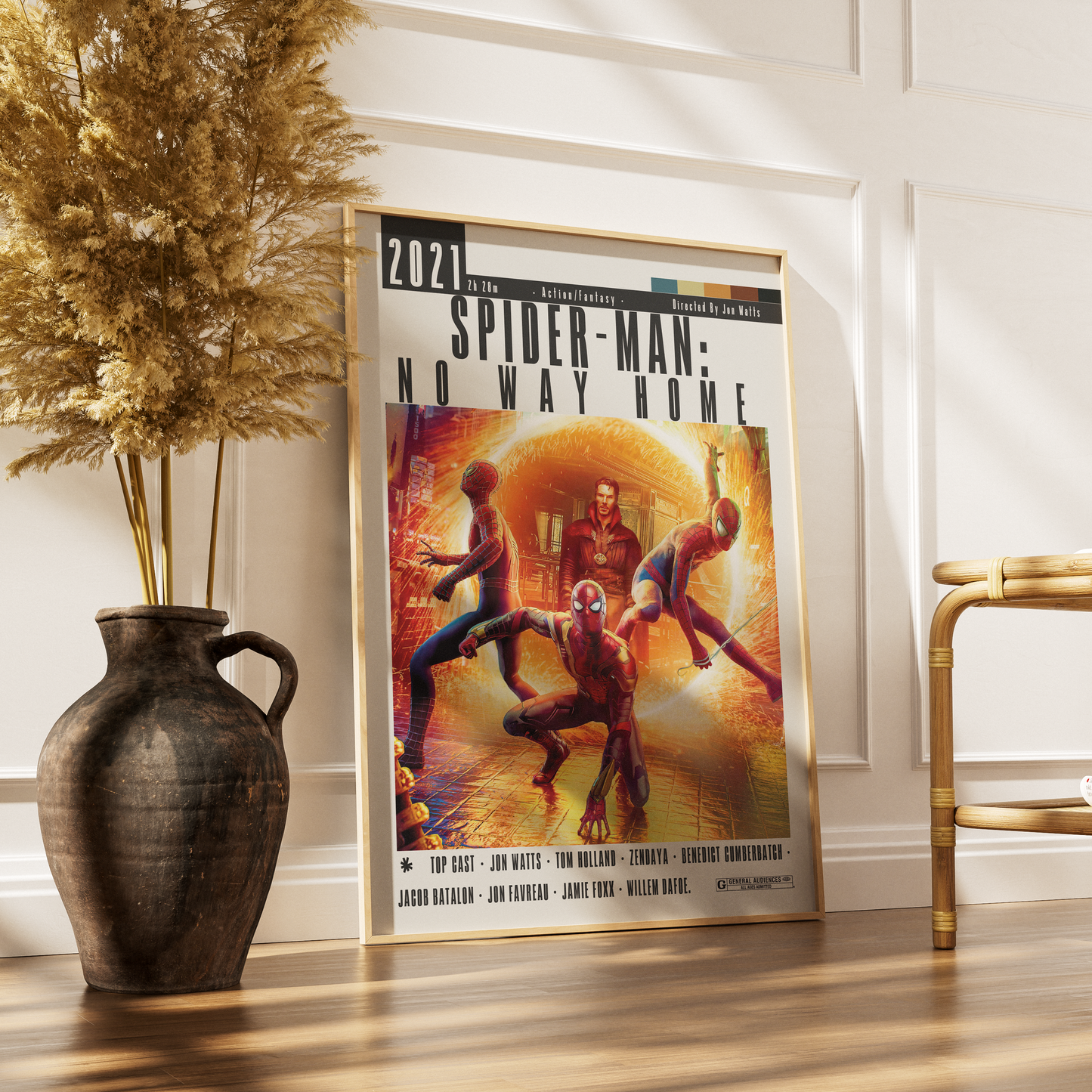 Spider-Man: No Way Home 2021 Movie Poster