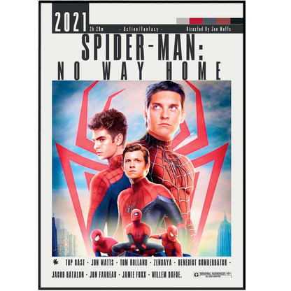 Spider-Man: No Way Home (2021) Movie Poster