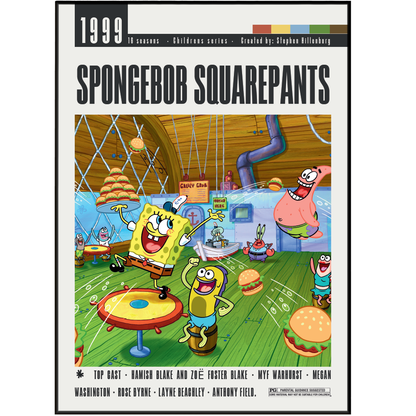 SpongeBob SquarePants (1999) TV Serie Poster