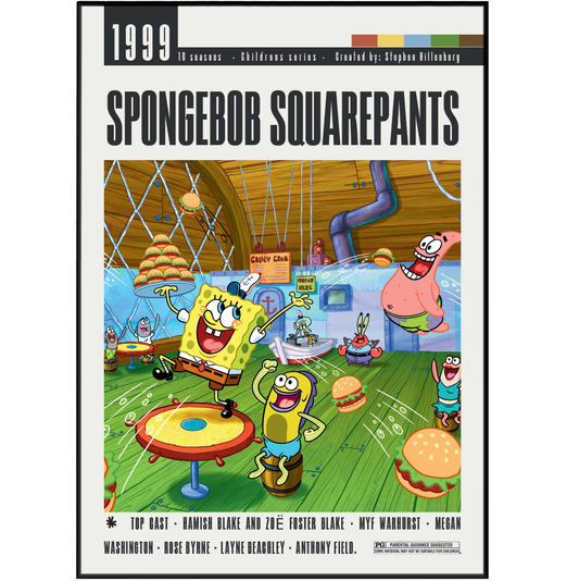 SpongeBob SquarePants (1999) TV Serie Poster