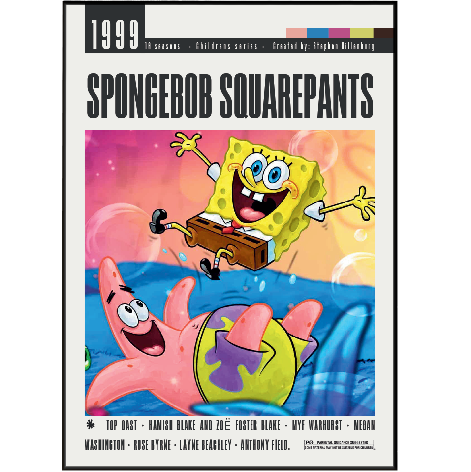 SpongeBob SquarePants (1999) TV Serie Poster