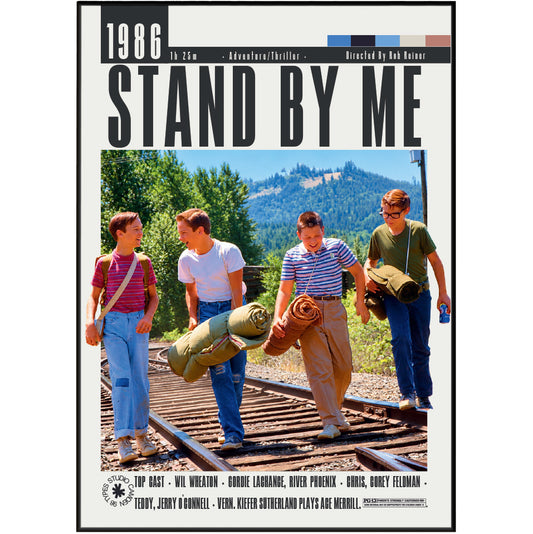 Stand by Me (1986) Film Poster UK poster print UK – 98types