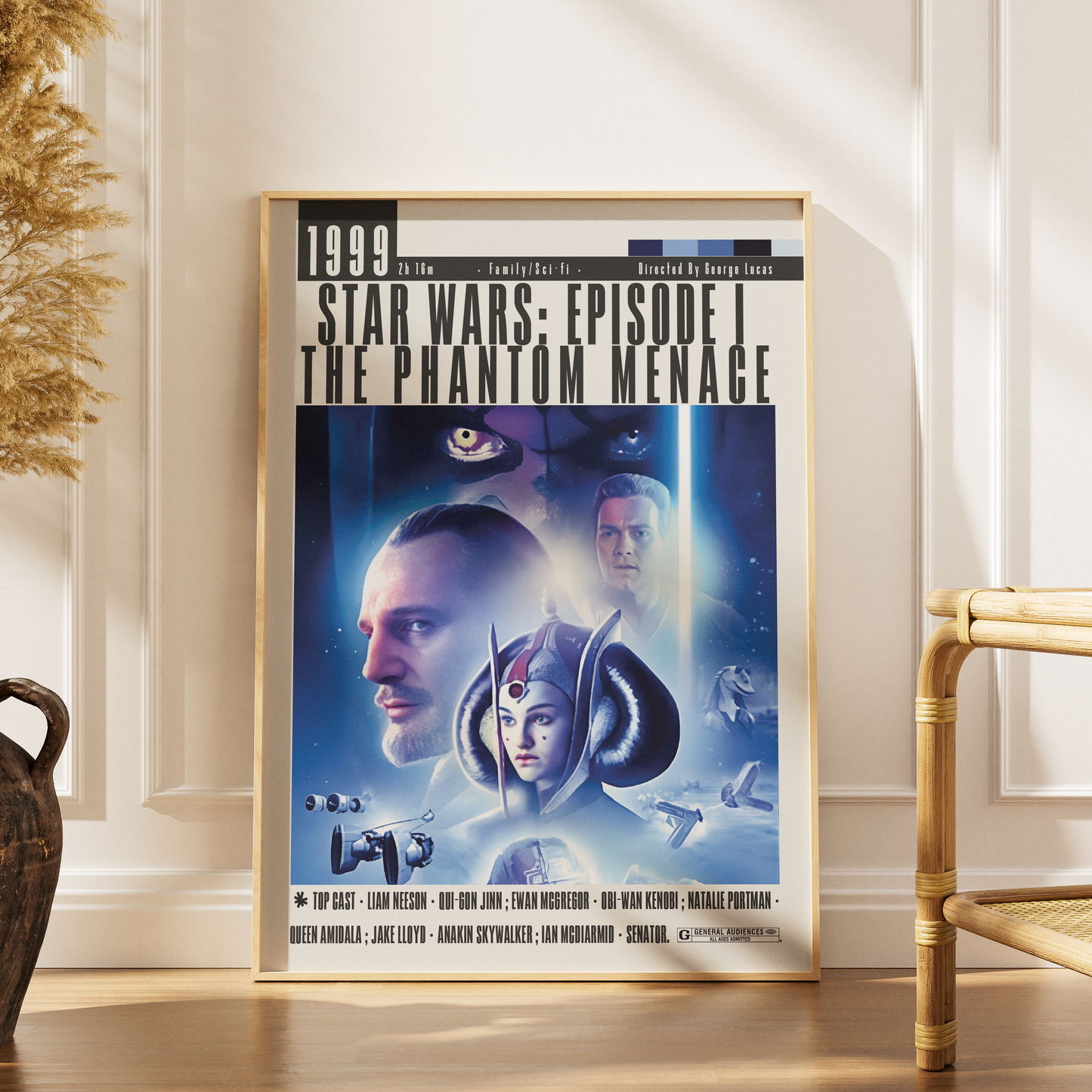Star Wars: The Phantom Menace 1999 Movie Poster