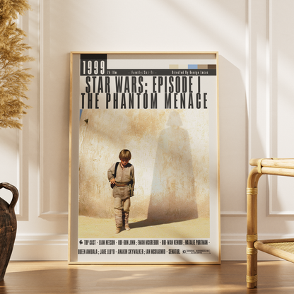 Star Wars: The Phantom Menace (1999) Movie Poster