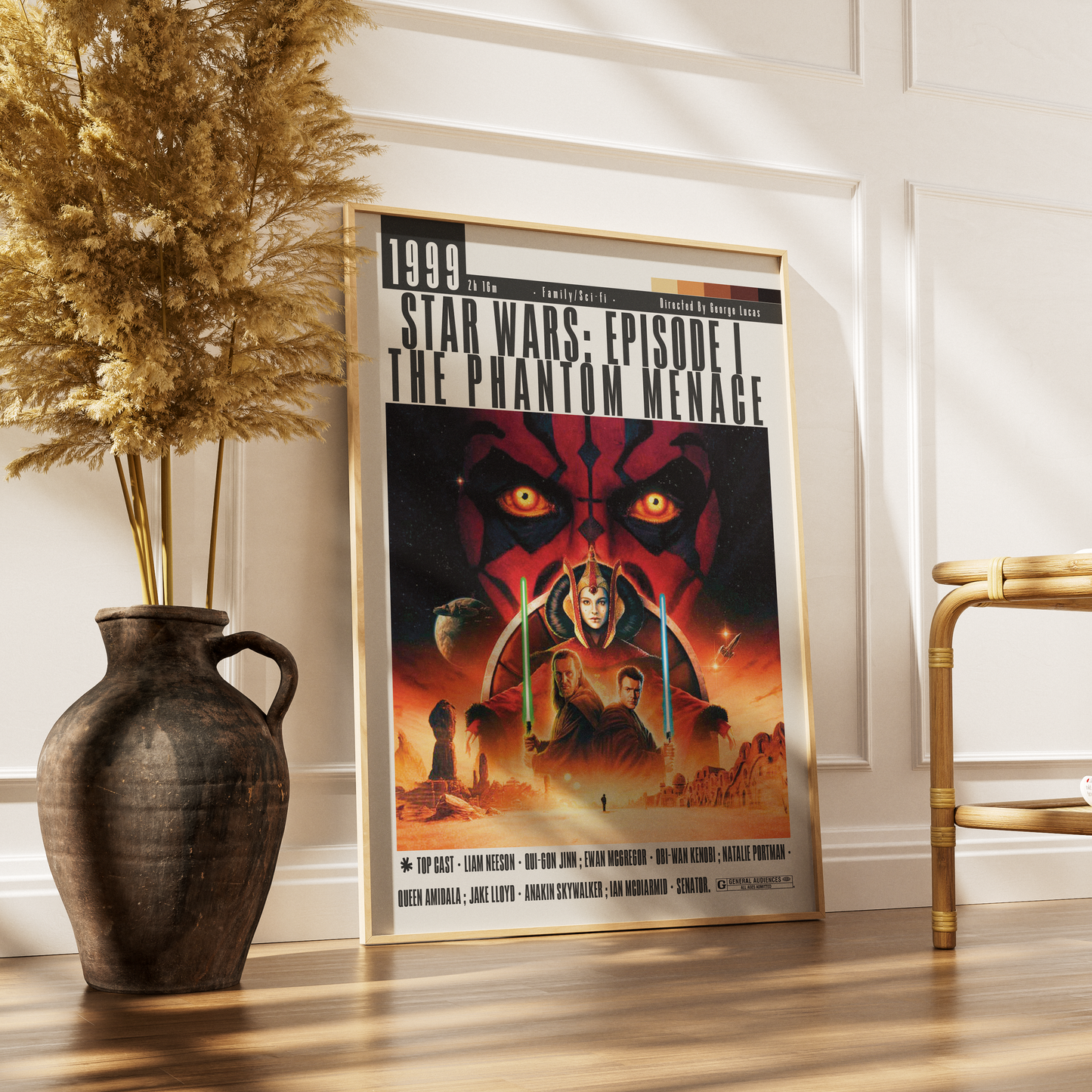 Star Wars: The Phantom Menace 1999 Movie Poster