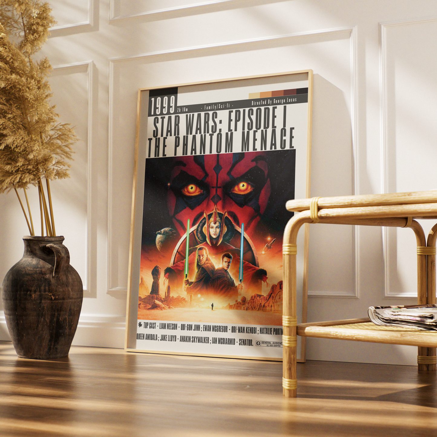 Star Wars: The Phantom Menace 1999 Movie Poster