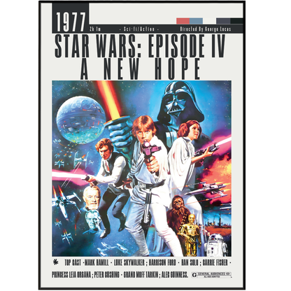 Star Wars: A New Hope (1977) Movie Poster
