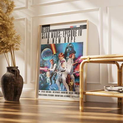 Star Wars: A New Hope (1977) Movie Poster