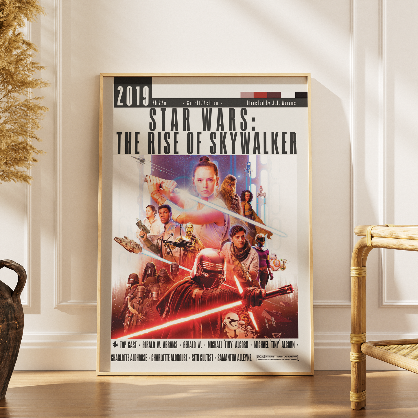 Star Wars: The Rise of Skywalker 2019 Movie Poster