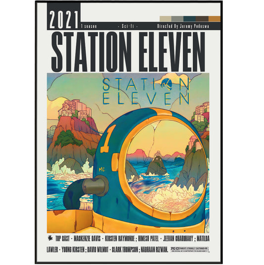 Station Eleven (2021) TV Serie Poster