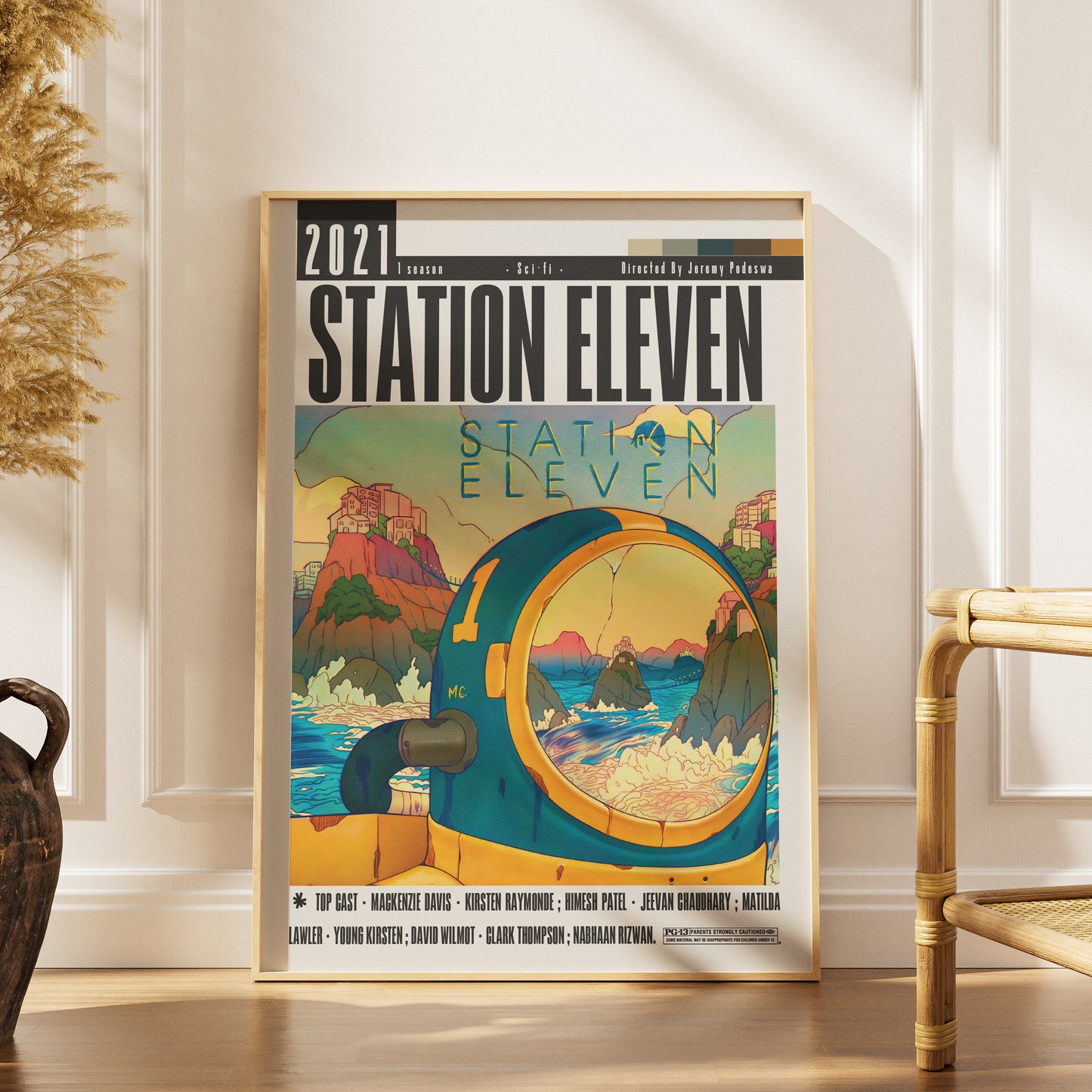 Station Eleven (2021) TV Serie Poster