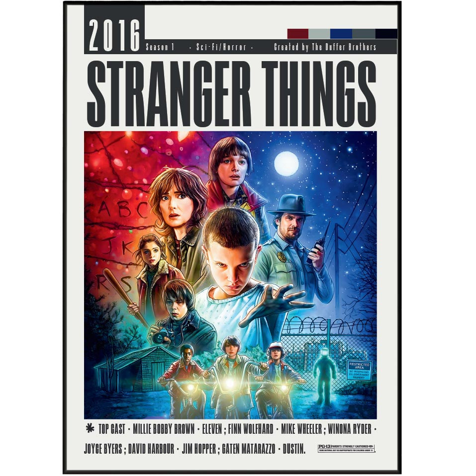 Stranger Things Season 1 Posters - 98types