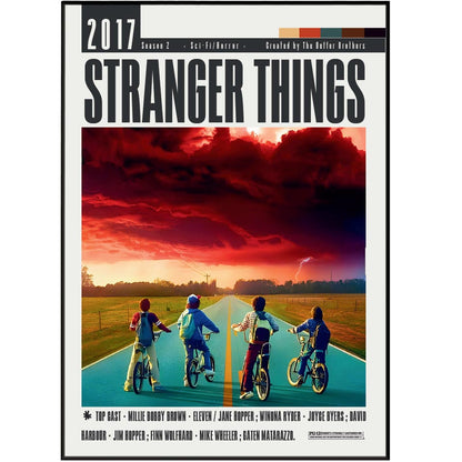 Stranger Things Season 2 Poster - 98 Types Studio