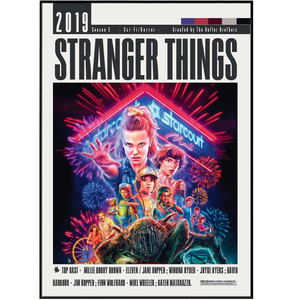 Stranger Things Season 3 Poster