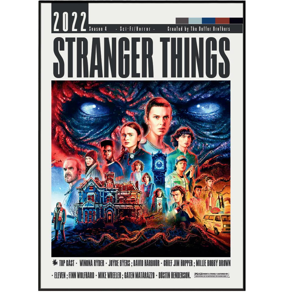 Stranger Things Season 4 Poster