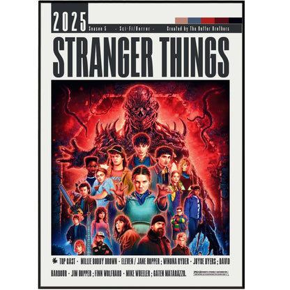 Stranger Things Season 5 Posters