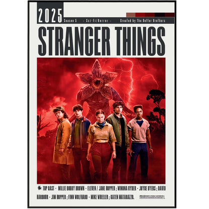 Stranger Things TV Serie Season 5 Poster