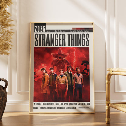 Stranger Things TV Serie Season 5 Poster