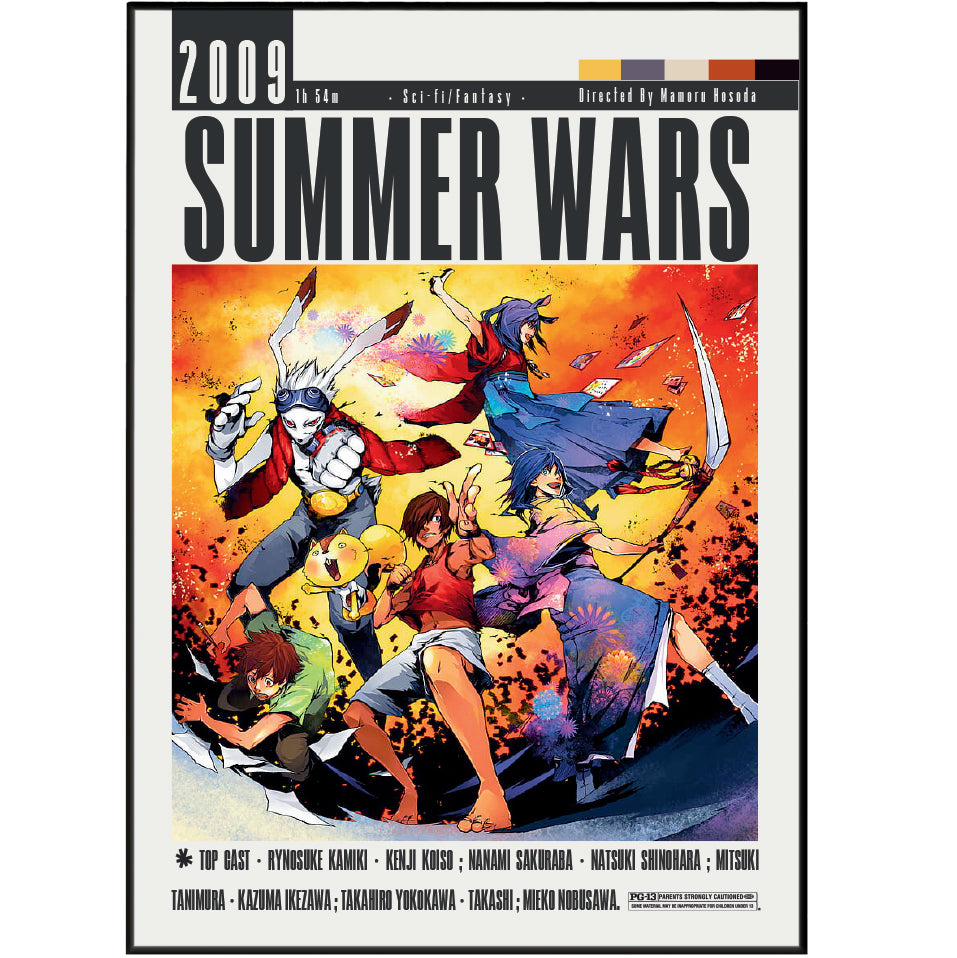 Summer Wars (2009) Movie Poster