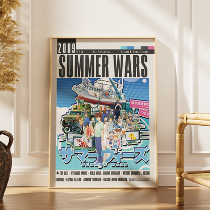 Summer Wars (2009) Movie Posters
