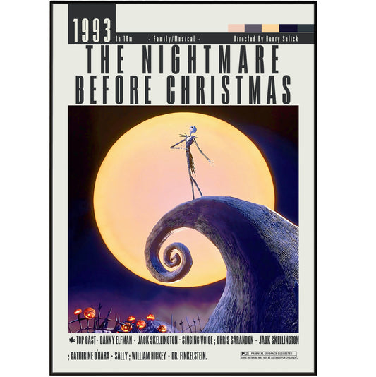 The Nightmare Before Christmas (1993) Poster