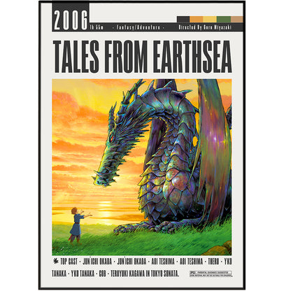 Tales from Earthsea (2006) Anime Poster - 98 Types Studio