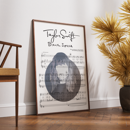 Taylor Swift - Blank Space Poster