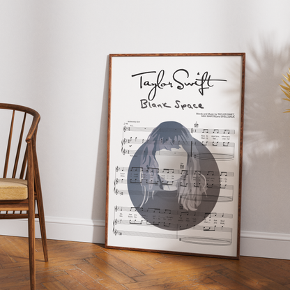 Taylor Swift - Blank Space Poster
