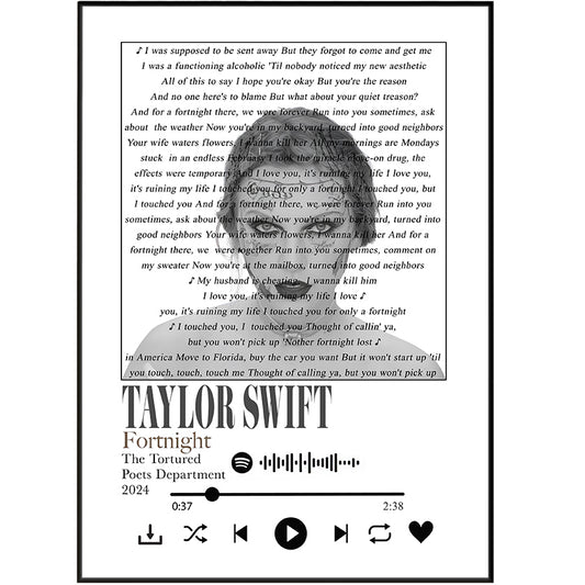 Taylor Swift – Fortnight Poster