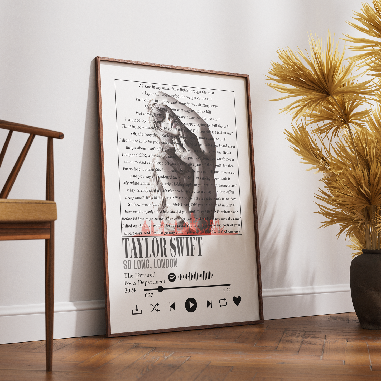 Taylor Swift – So Long, London Poster