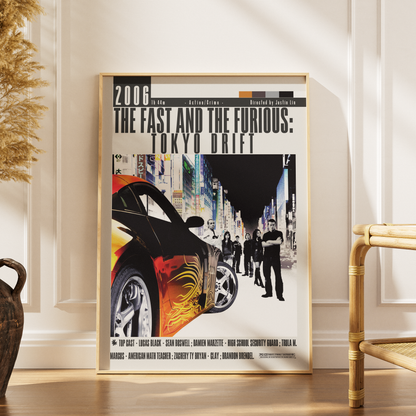 The Fast and the Furious: Tokyo Drift Movie Poster