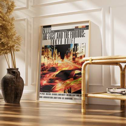 The Fast and the Furious: Tokyo Drift Movie Posters