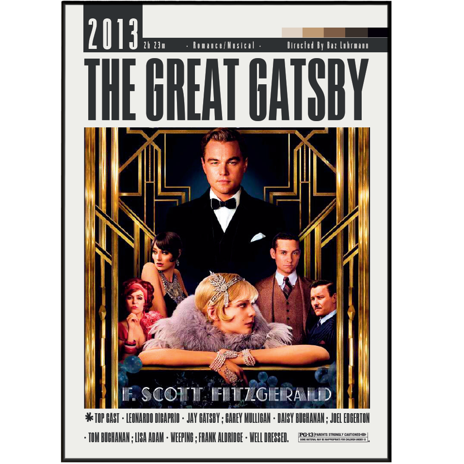 The Great Gatsby (2013) Movie Poster